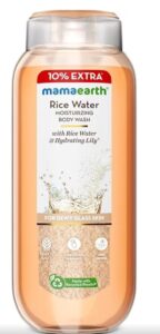 Rice Water, Glycerin, and Niacinamide for gentle cleansing, deep hydration, and soft, healthy-looking skin.