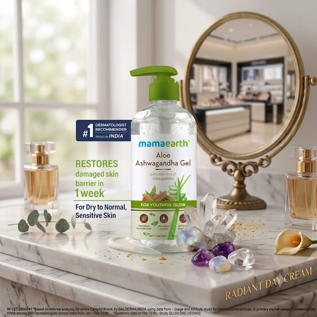 Mamaearth Aloe Ashwagandha Ge