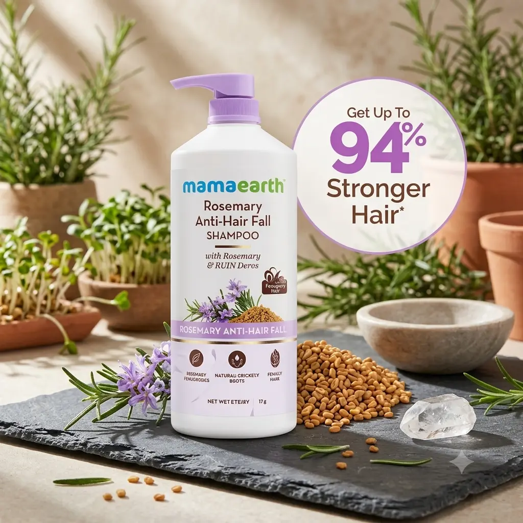 Mamaearth Rosemary Anti-Hair Fall Shampoo